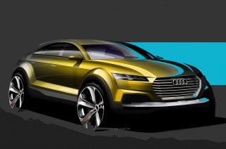 2014 Audi Q4 design sketches