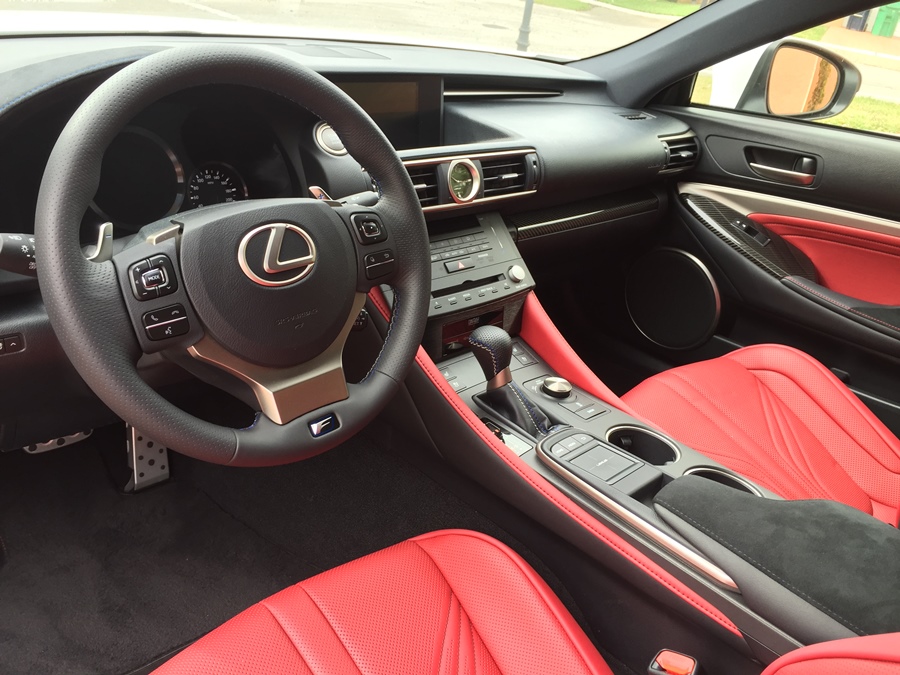 Rcf lexus салон