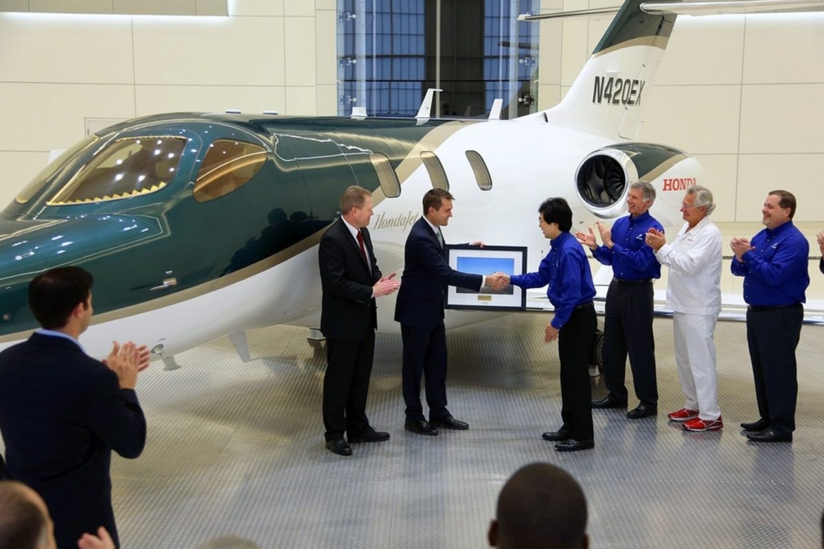 First Hondajet Has Been Delivered Carpower360 Carpower360